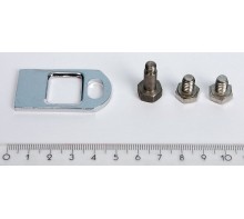 Set of valve housing components